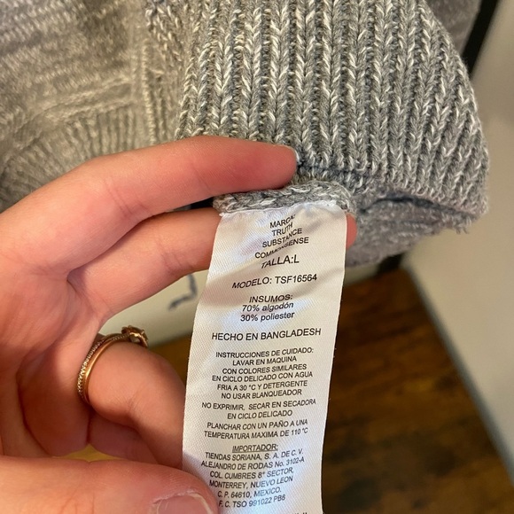 EUC | Truth Substance & Common Sense men’s knit zip sweater — large - Picture 5 of 6